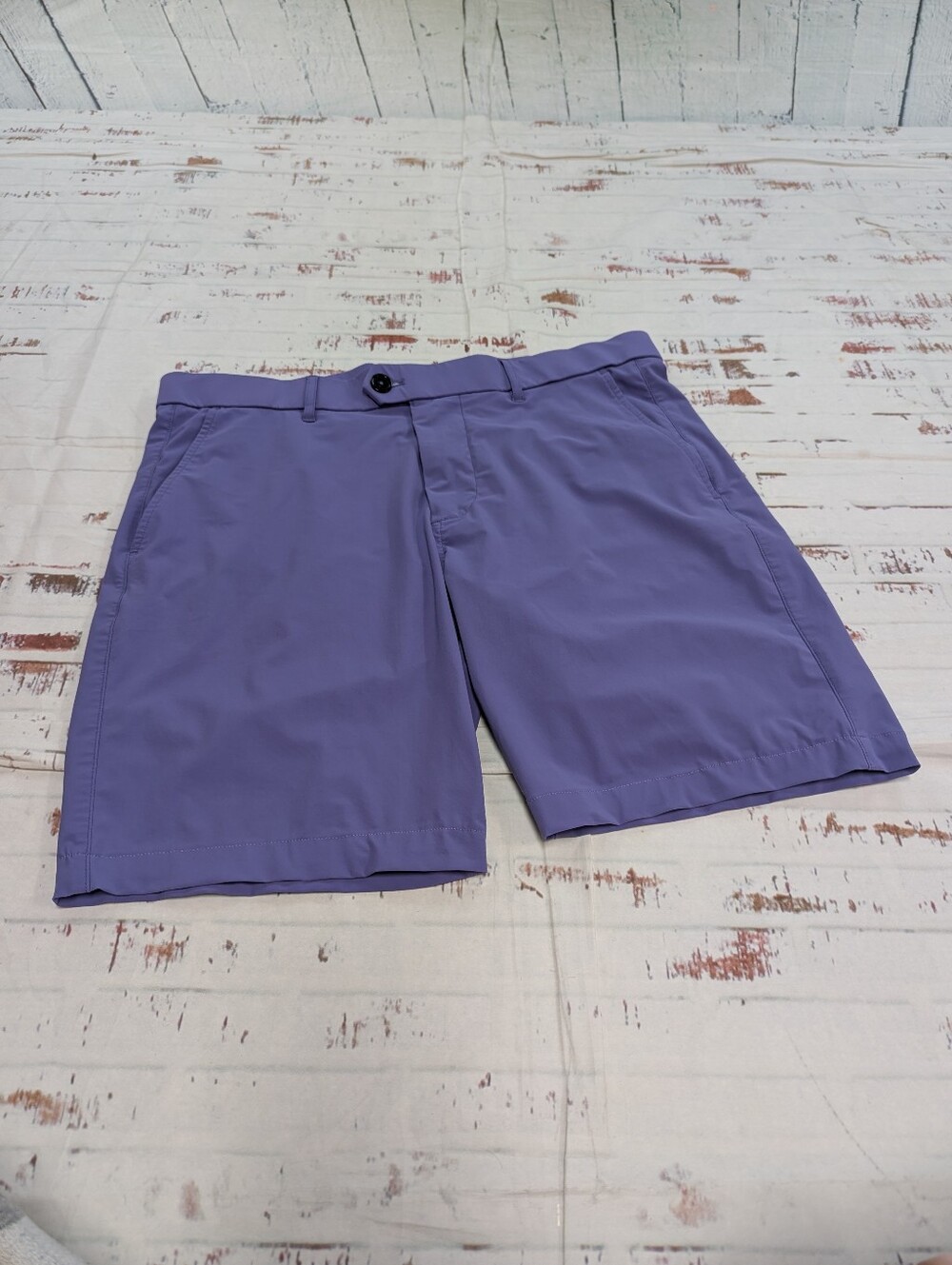Greyson Purple 8 Inch Inseam Golf Shorts Performance Hybrid Shorts